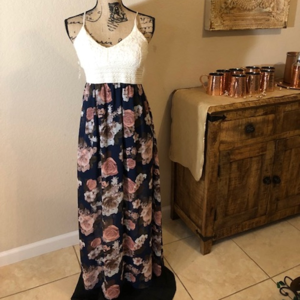 Bundle Two Floral Maxi Dresses